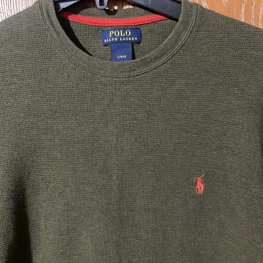 Polo Ralph Lauren - Sweater - Round neck - Discoloration on shoulder (see photo) - Picture 2 of 9